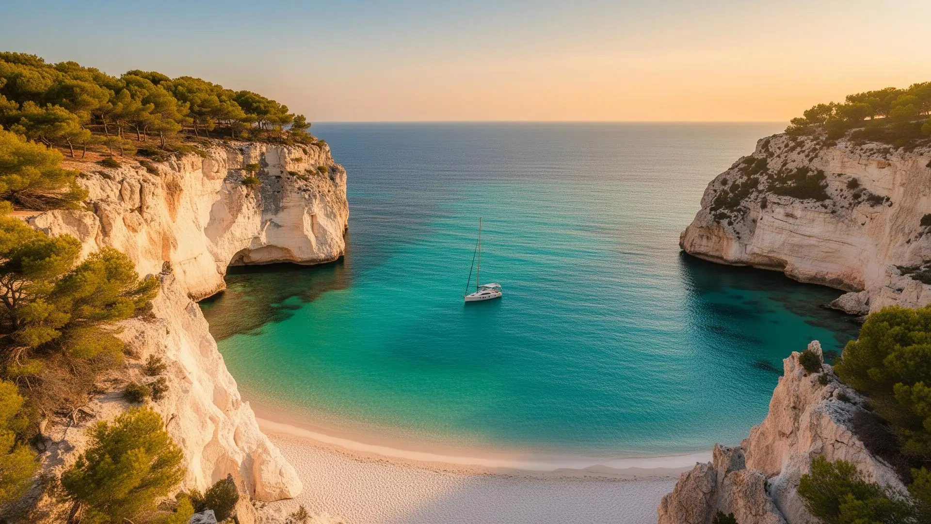 Mallorca Küste mit türkisfarbenem Meer
