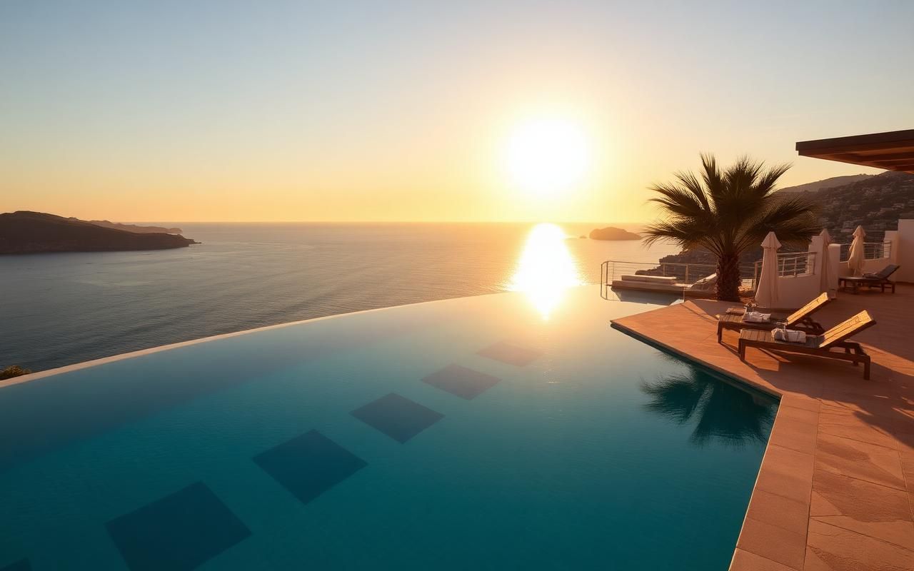Piscina infinita